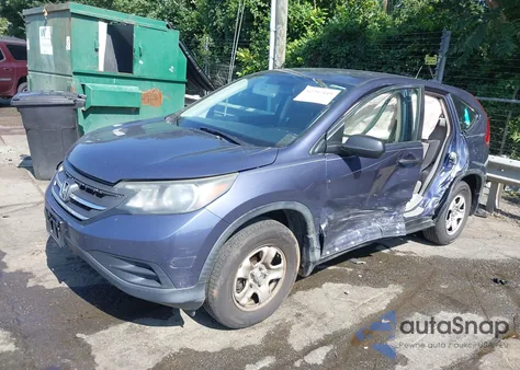 2013 Honda Cr-V Lx z USA, uszkodzony, nr VIN 5J6RM4H33DL012711